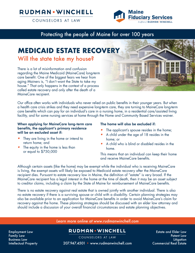 What is Medicaid Estate Recovery?  Long Term Care Education 
