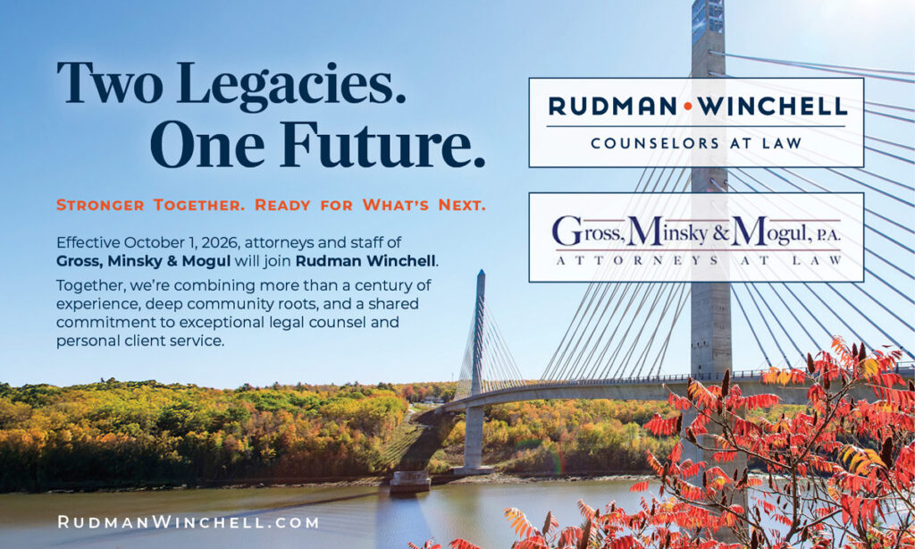 Rudman Winchell merger with Gross, Minsky & Mogul